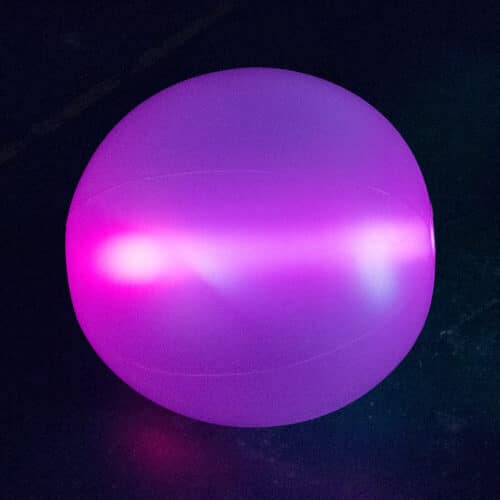 Bola Pantai LED Tiup