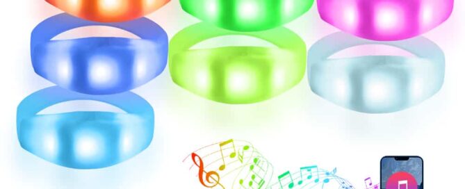 Gelang LED yang Diaktifkan Suara