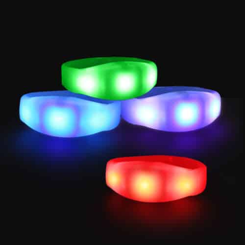 Suara Gelang LED Diaktifkan