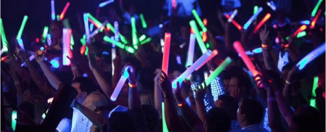 Tongkat busa LED